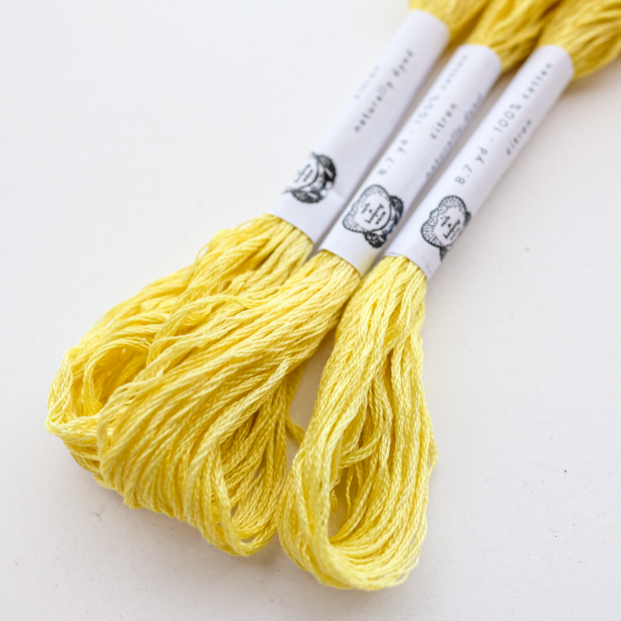 Naturally Dyed Embroidery Floss by AVFKW