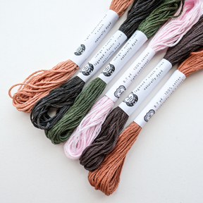Naturally Dyed Embroidery Floss by AVFKW