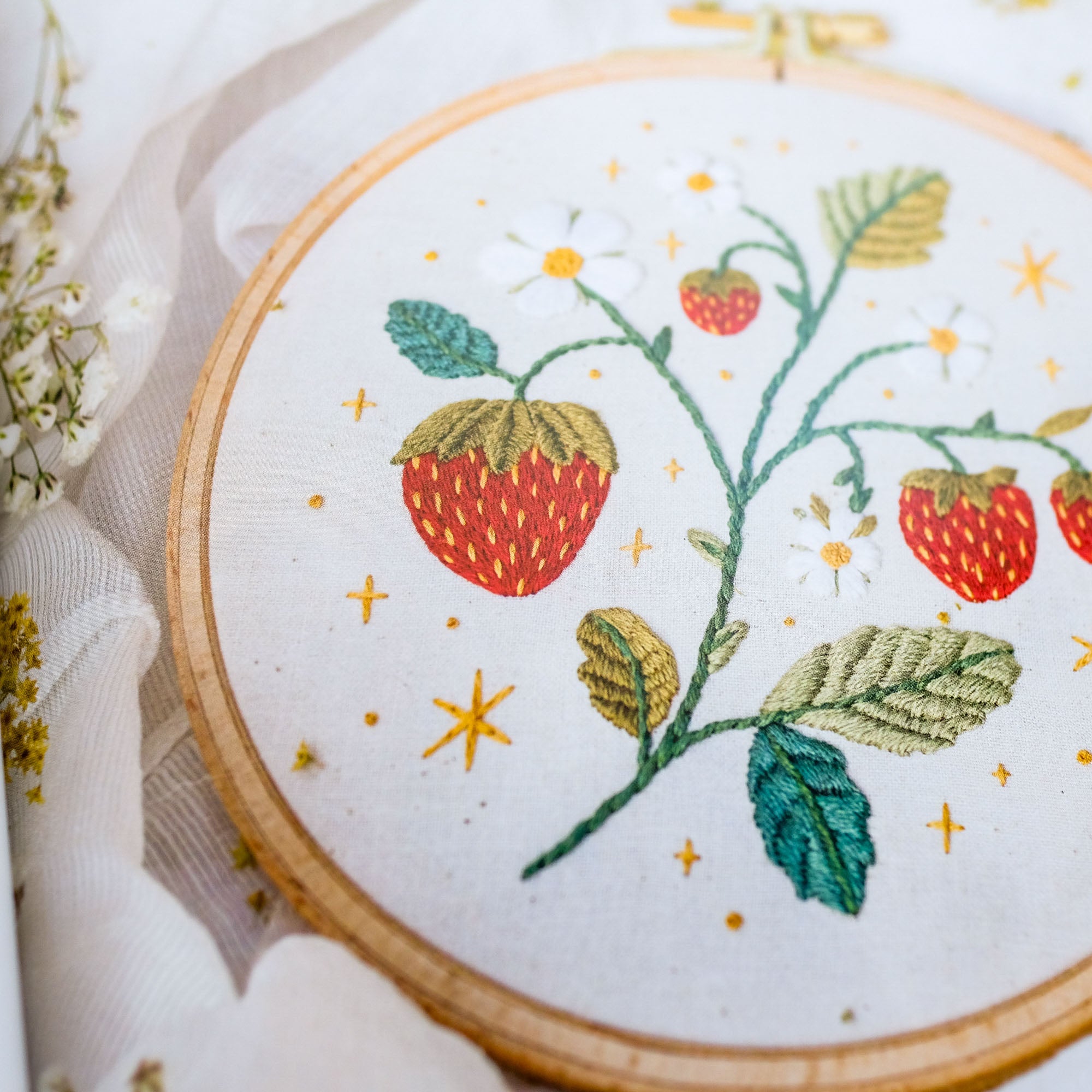 Paint with Thread: In the Garden: A Step-by-Step Guide to Embroidery by Emillie Ferris