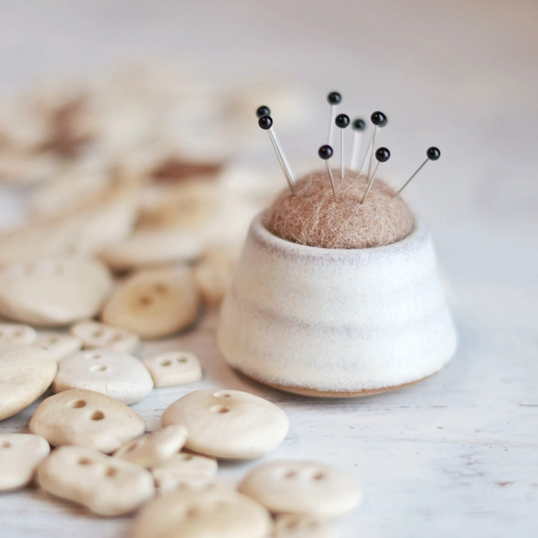 Mini Ceramic Pin Cushion
