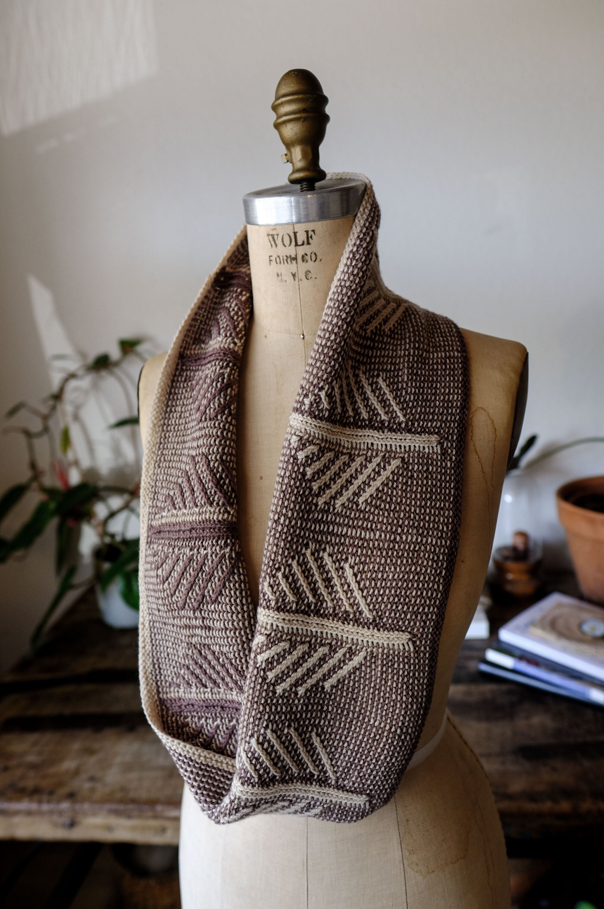 AVFKW x Mary Martin - Weathered Wood Cowl