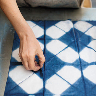 Indigo + Shibori: Clamp Resist - Saturday, June 22nd 2024
