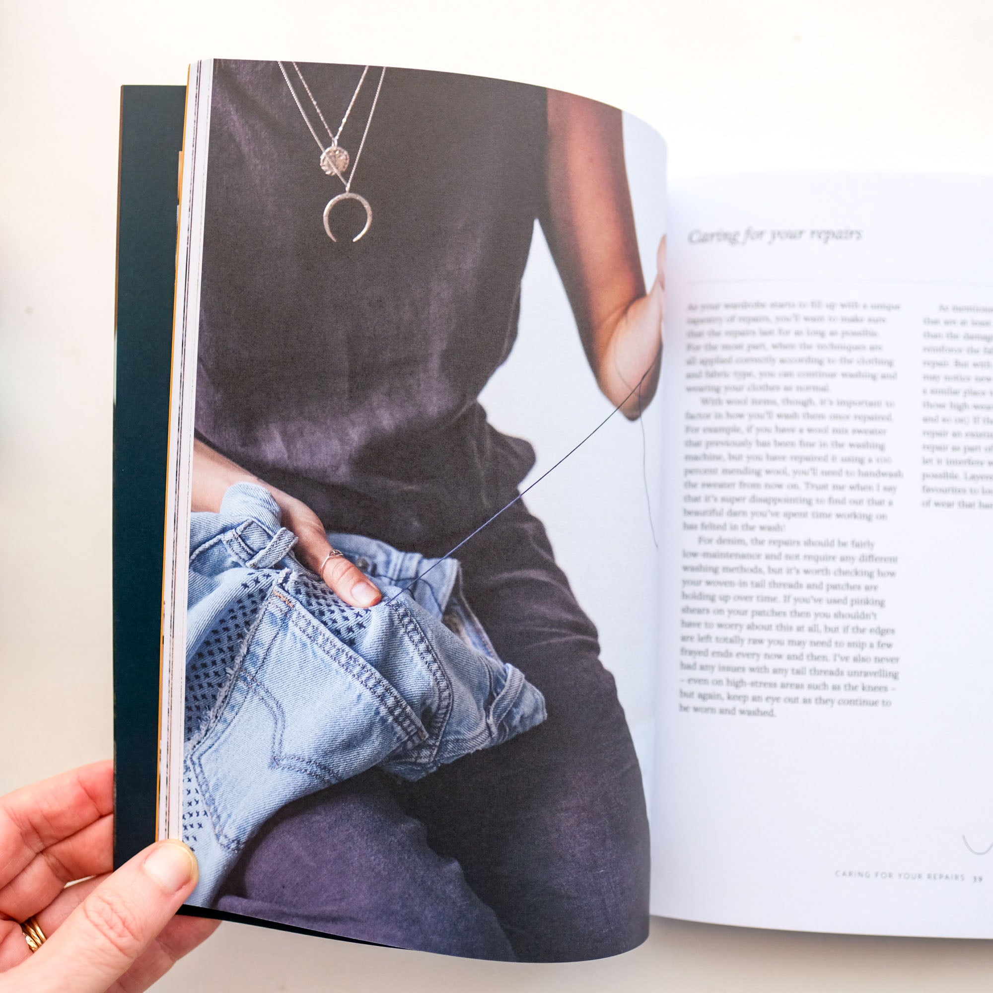 Well Worn: Visible Mending for the Clothes You Love by Skye Pennant