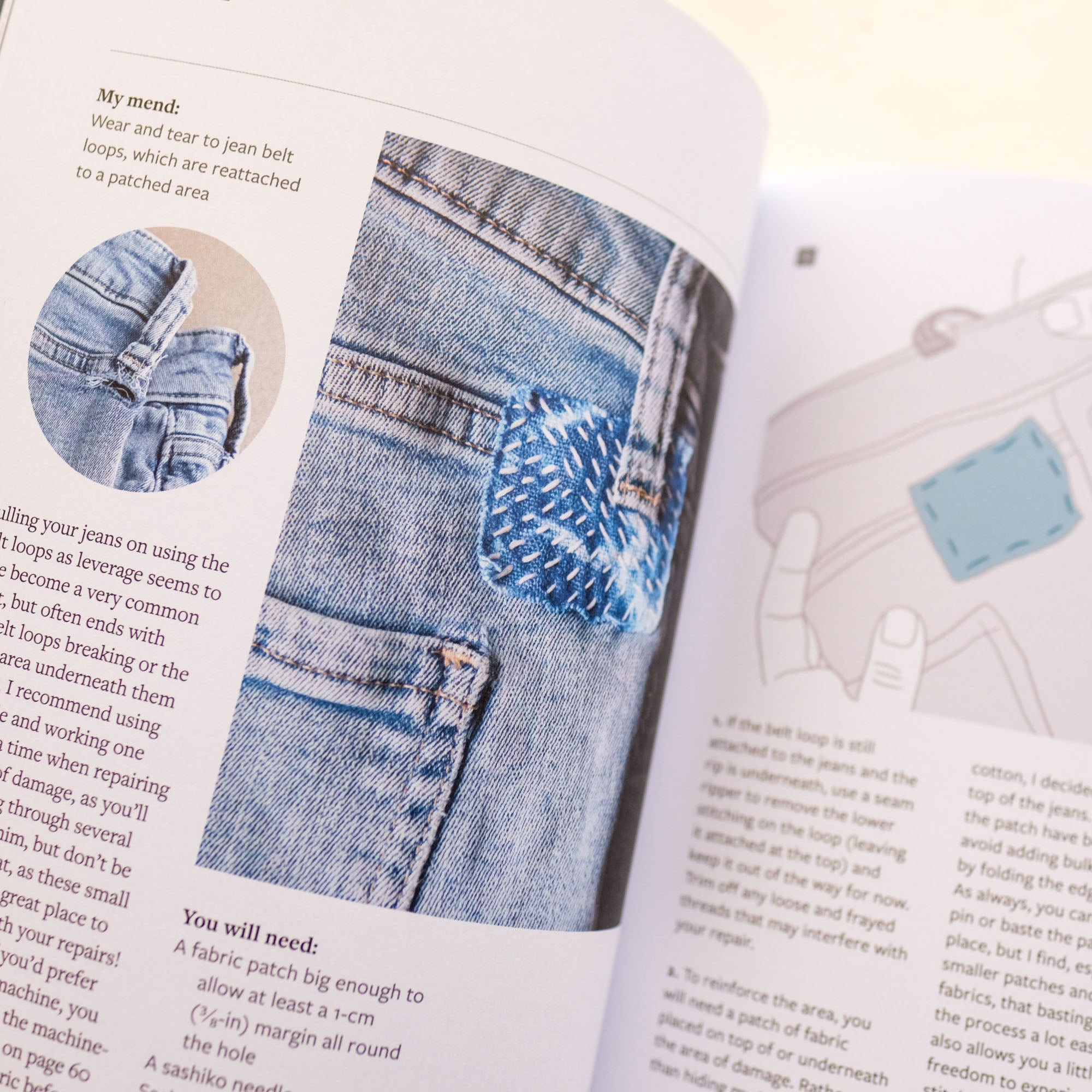 Well Worn: Visible Mending for the Clothes You Love by Skye Pennant