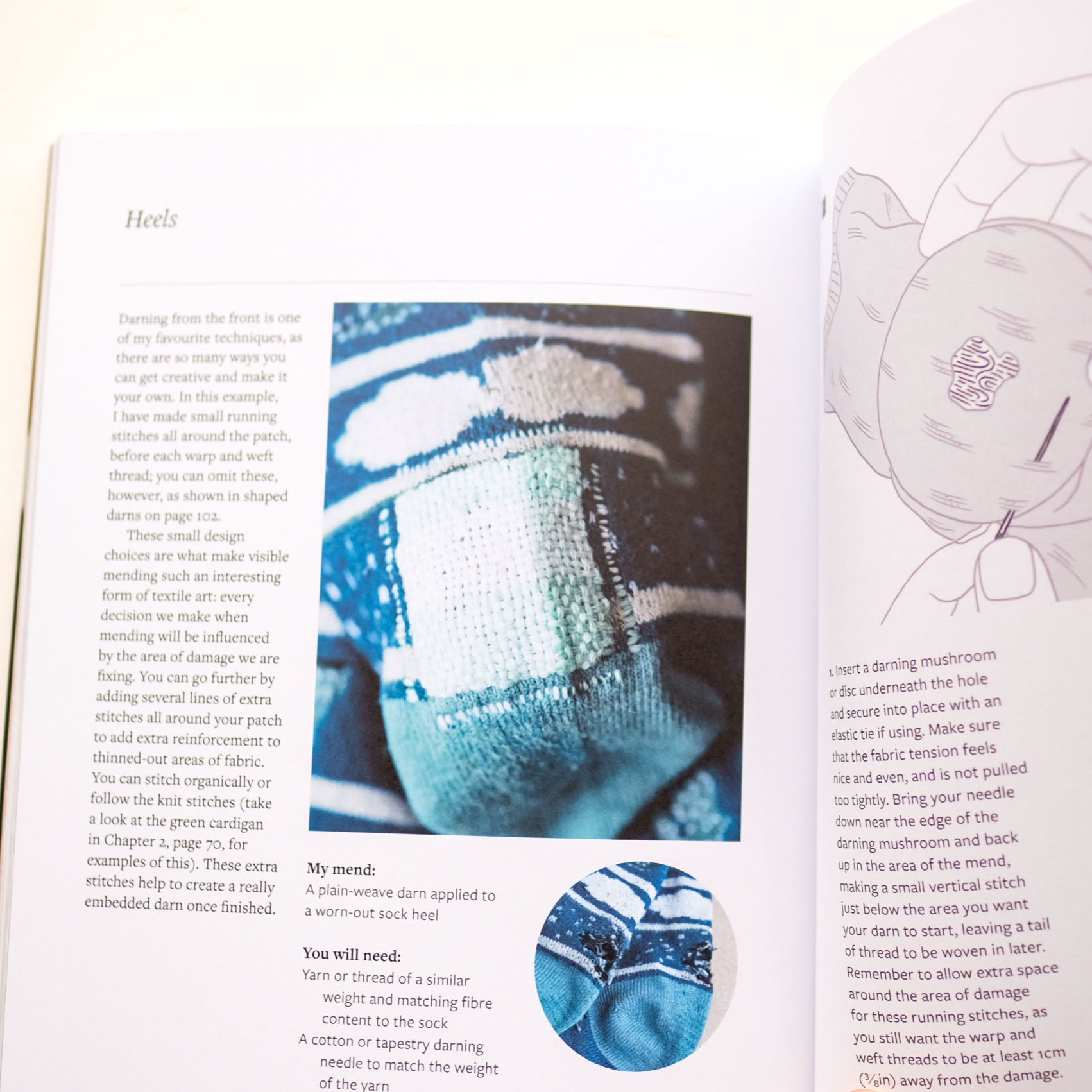 Well Worn: Visible Mending for the Clothes You Love by Skye Pennant