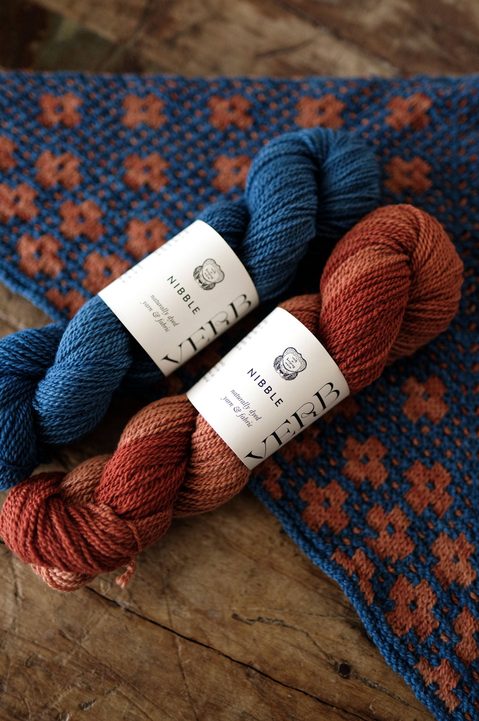 A Verb for Keeping Warm x Amy Christoffers - Pressed Flowers Shawl Bun