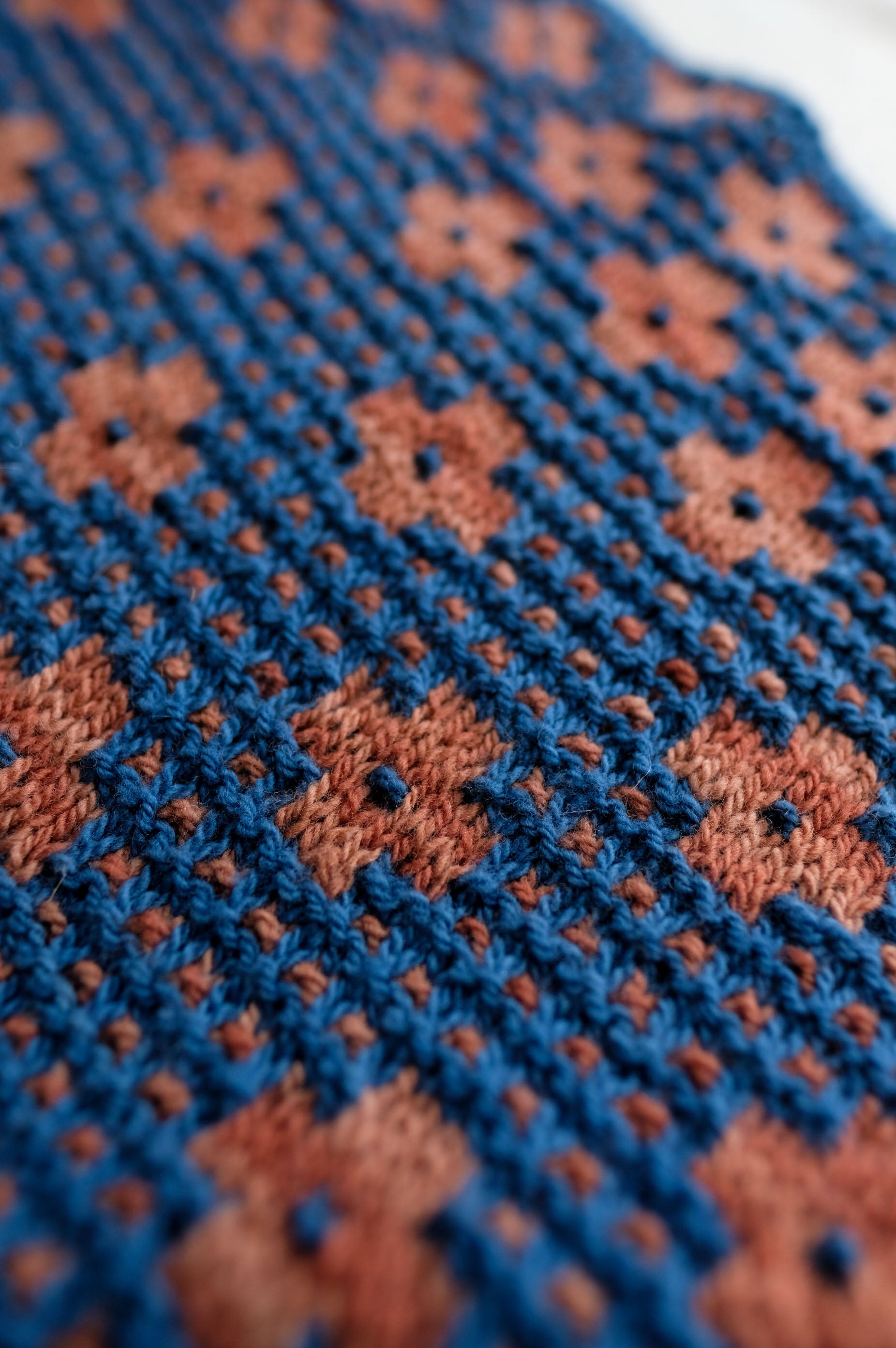 A Verb for Keeping Warm x Amy Christoffers - Pressed Flowers Shawl Bun