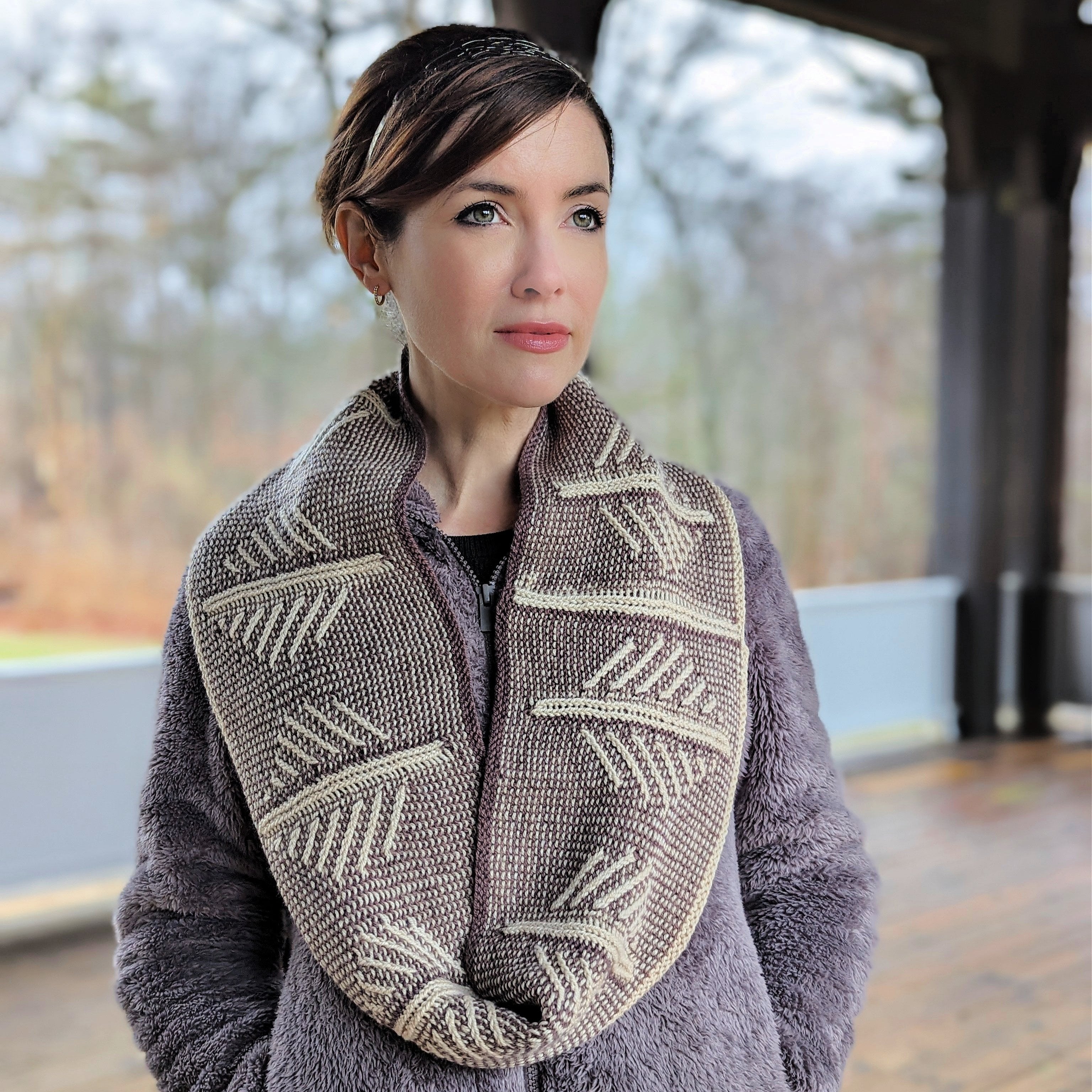 AVFKW x Mary Martin - Weathered Wood Cowl