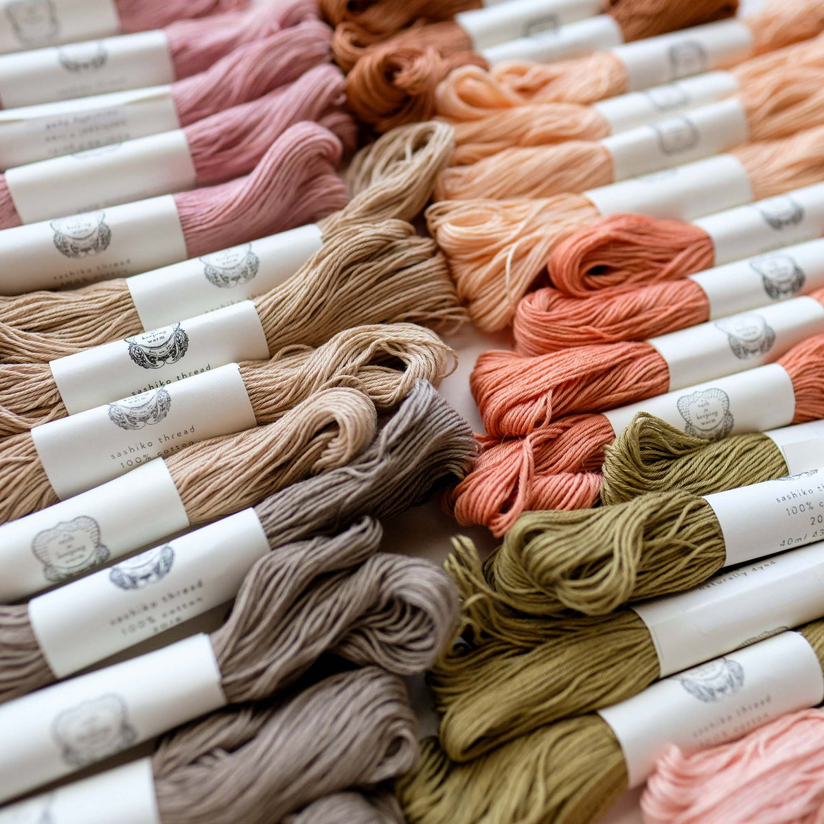Naturally Dyed Sashiko Thread