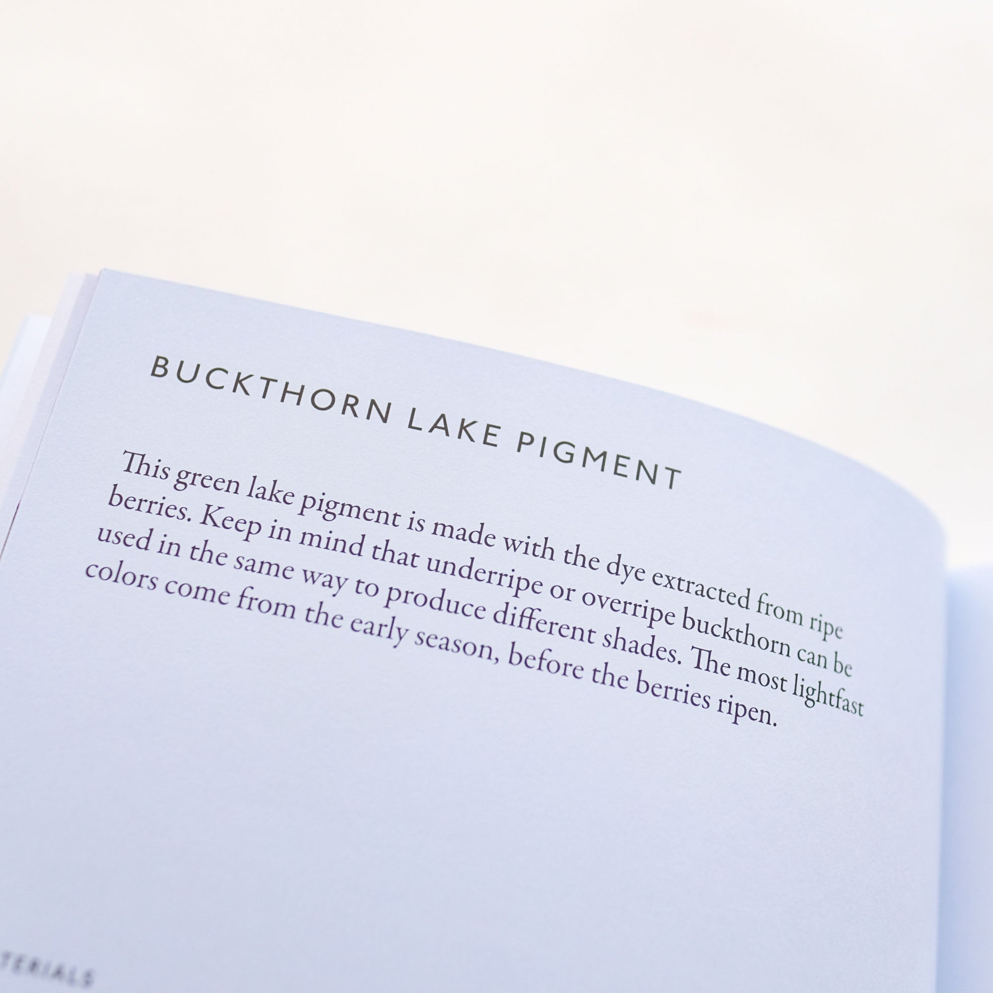 From Plant to Pigment by Natalie Stopka