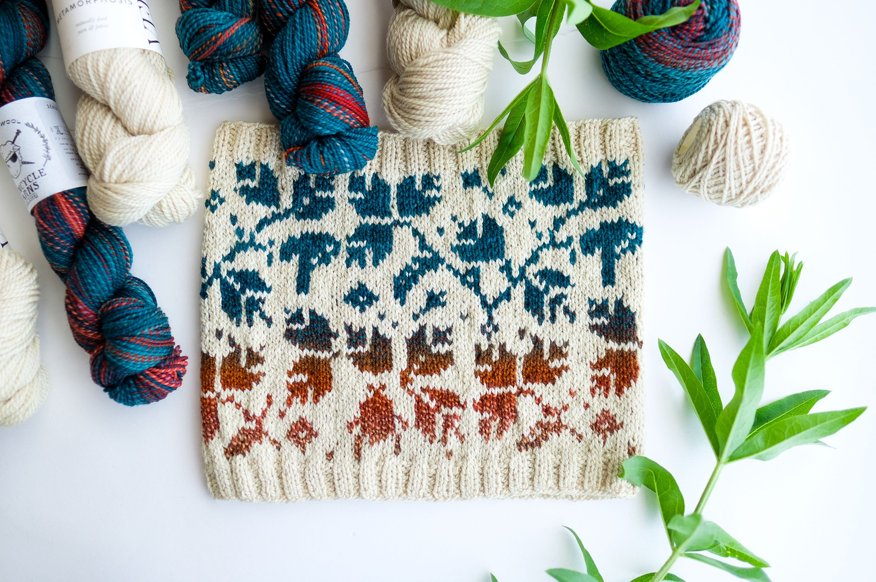 AVFKW x Zoë Scheffy - Dye Garden Cowl Bundle