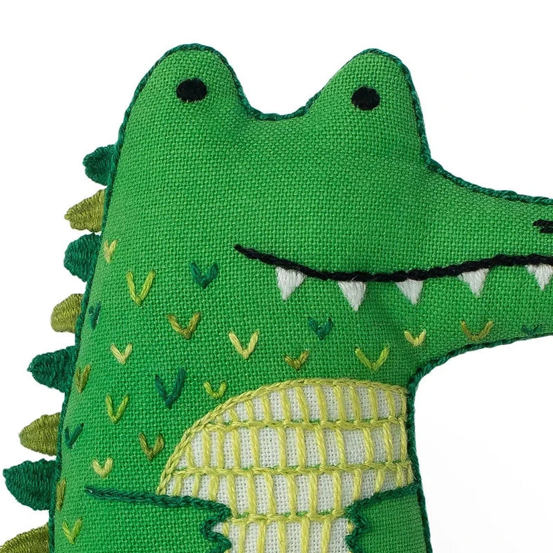 Animal Embroidered Doll Kits