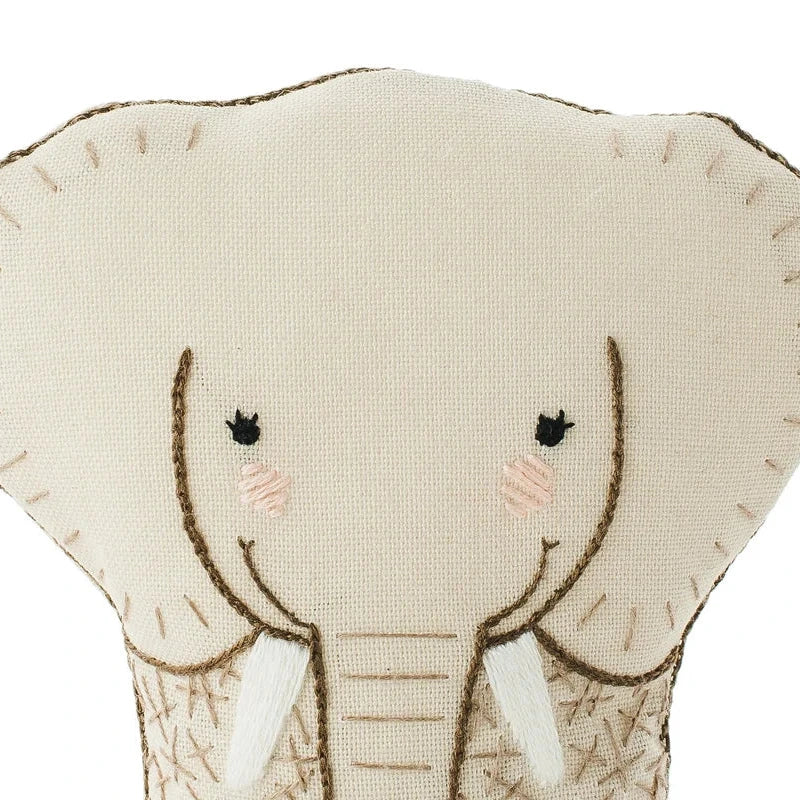 Animal Embroidered Doll Kits