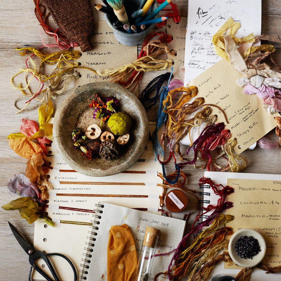 The Modern Natural Dyer by Kristine Vejar