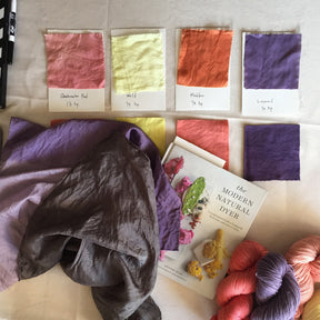 Naturally Dyed Scarf Kit for Kristine's Creativebug Class