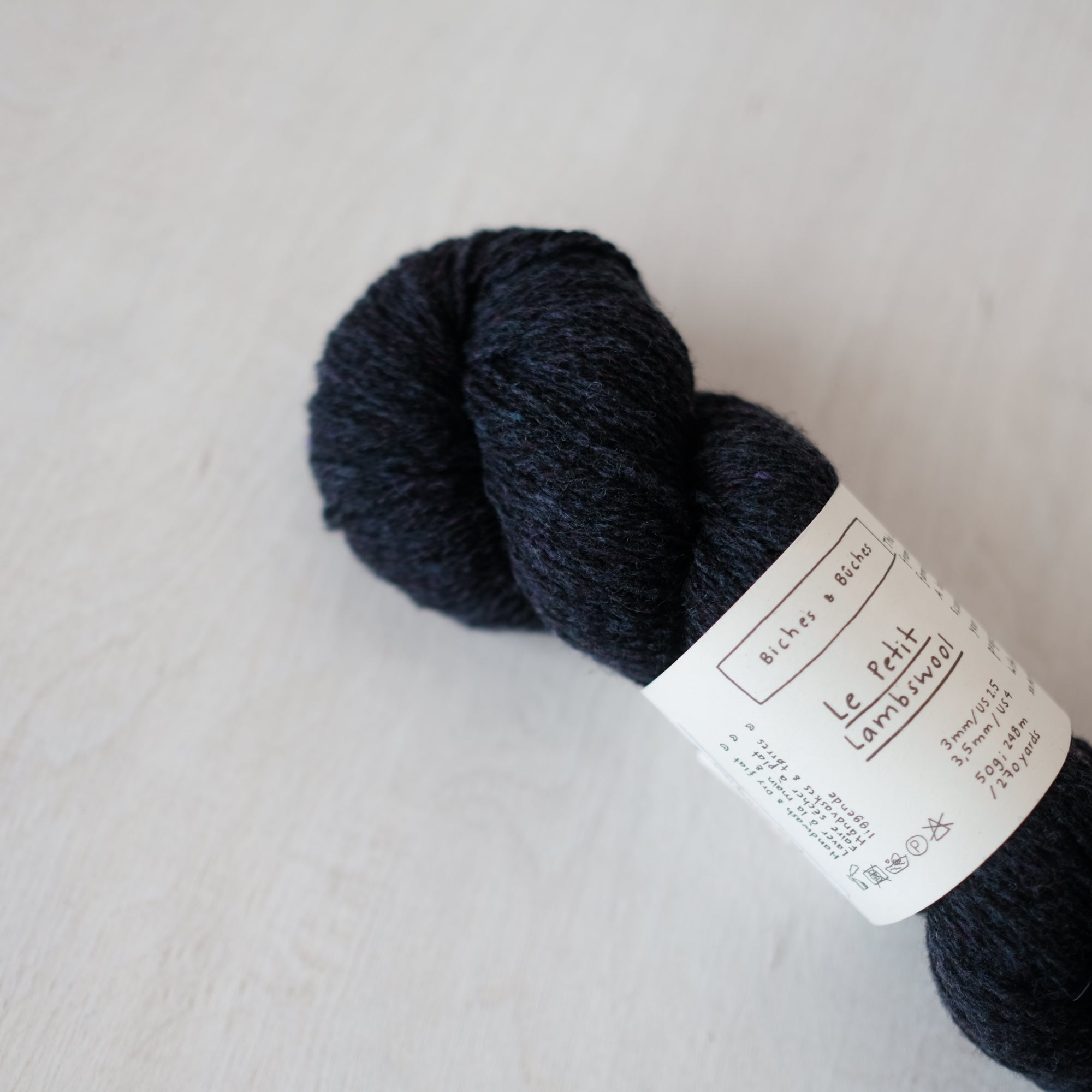Label: Dark Blue Black