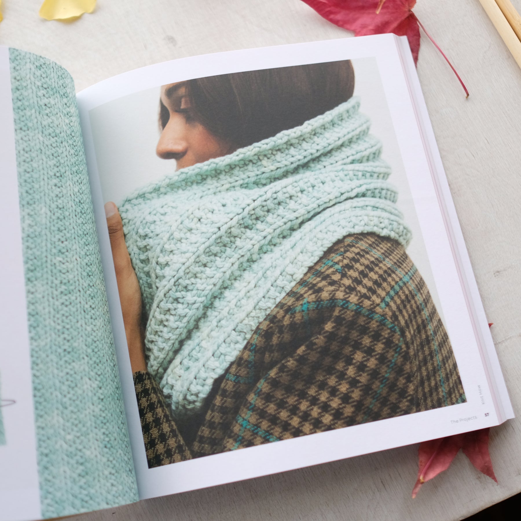 BEGINNERS KNITTING KIT, Beginners Simple Quick Knitting Pattern, Chunky Knit  Scarf Diy, Easy Knitting Project Kit, Complete Knit Kit 
