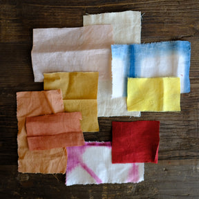 Naturally Dyed Scrappy Fabric Bundle