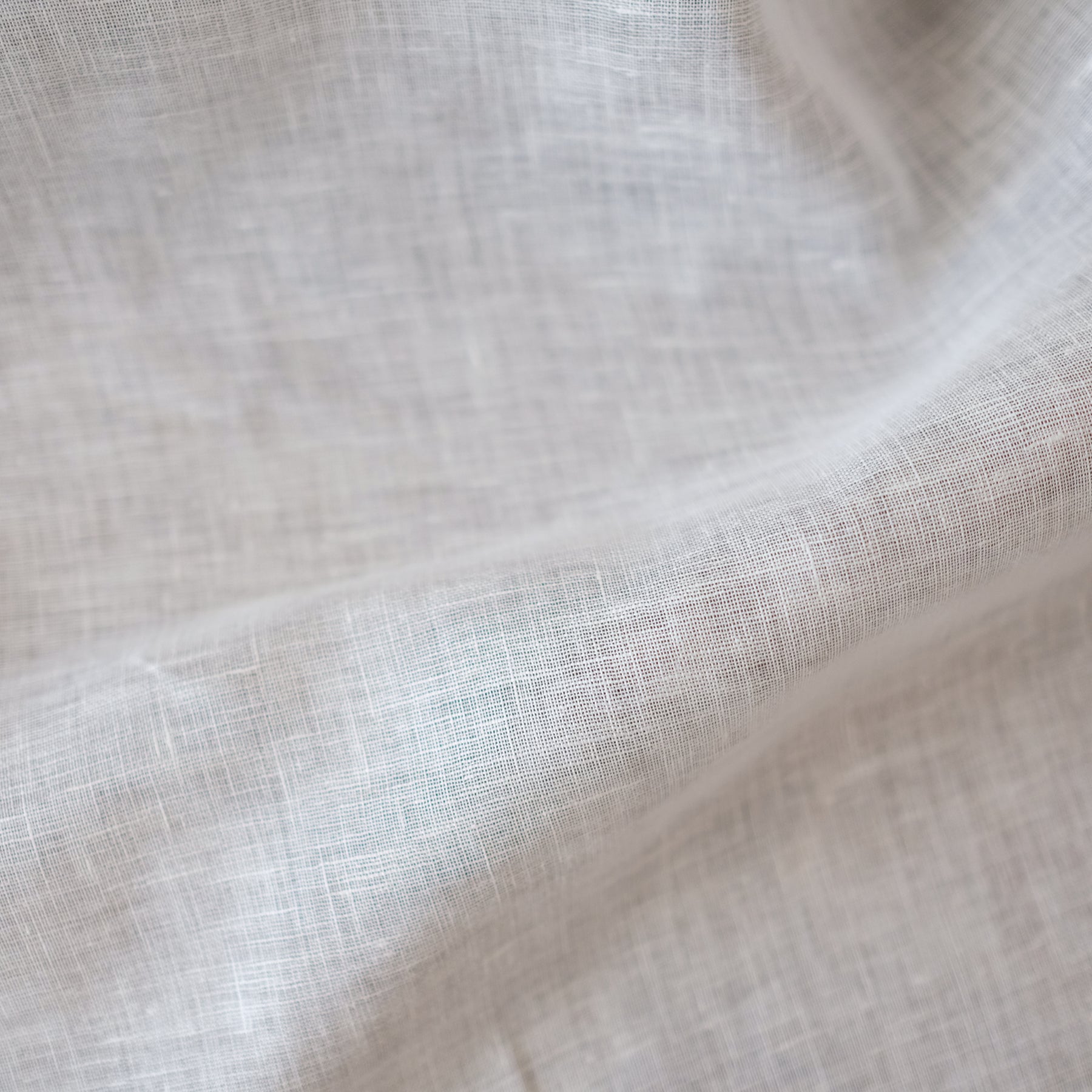 Linen Silver Fabric