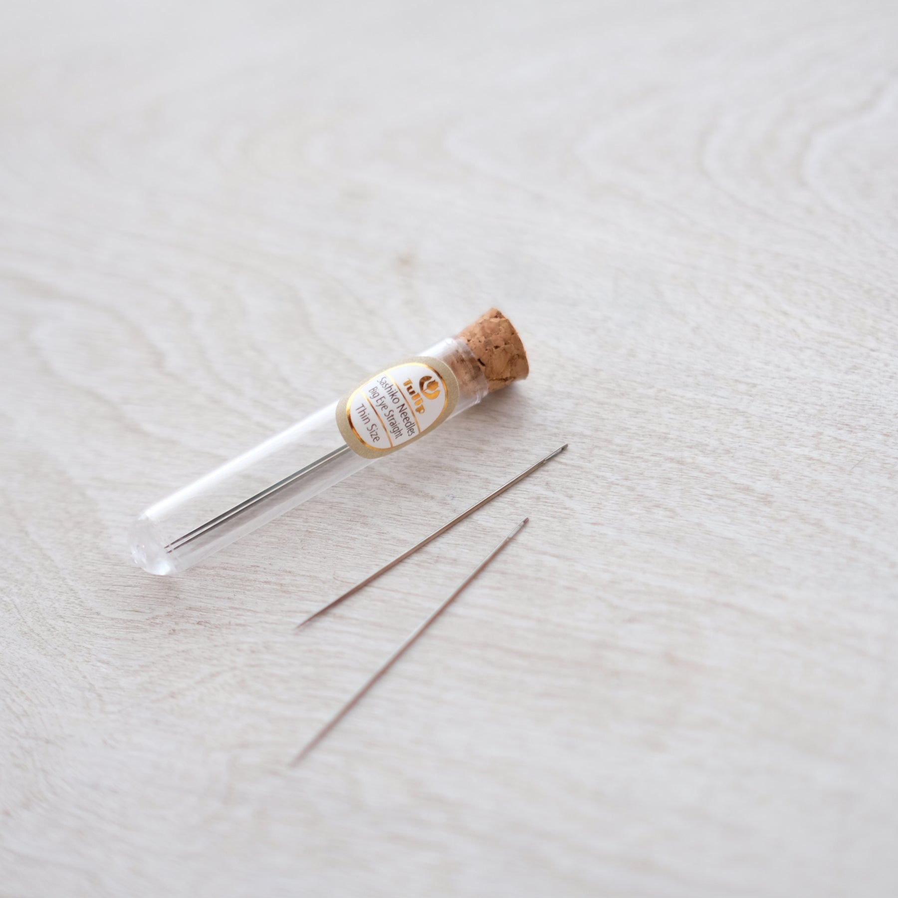 Sashiko Needles | Tulip Hiroshima Sashiko Needles - Assorted LONG Needles  with Large Eye for Easy Threading