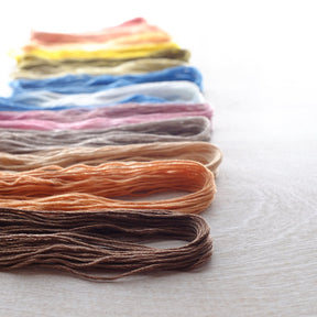 Naturally Dyed Embroidery Floss - DYE-TO-ORDER
