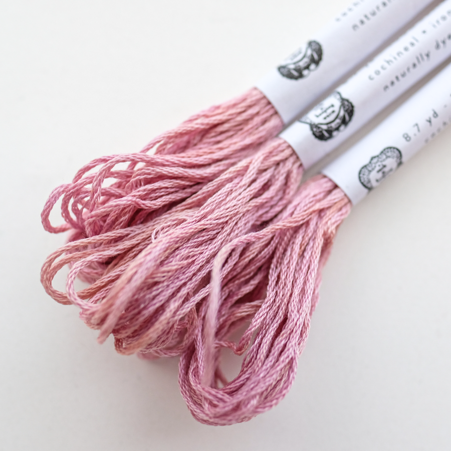 Naturally Dyed Embroidery Floss - DYE-TO-ORDER