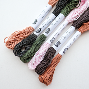 Naturally Dyed Embroidery Floss - DYE-TO-ORDER