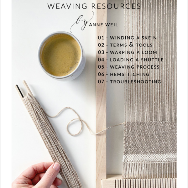 AVFKW x Flax & Twine Hand Loom Kit