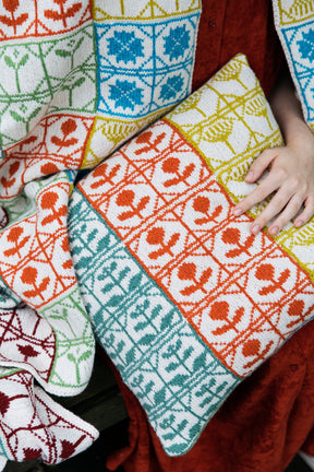 The Knitted Fabric: Colorwork Projects for You and Your Home by Dee Hardwicke