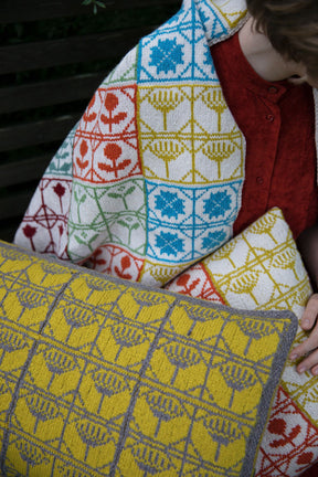 The Knitted Fabric: Colorwork Projects for You and Your Home by Dee Hardwicke