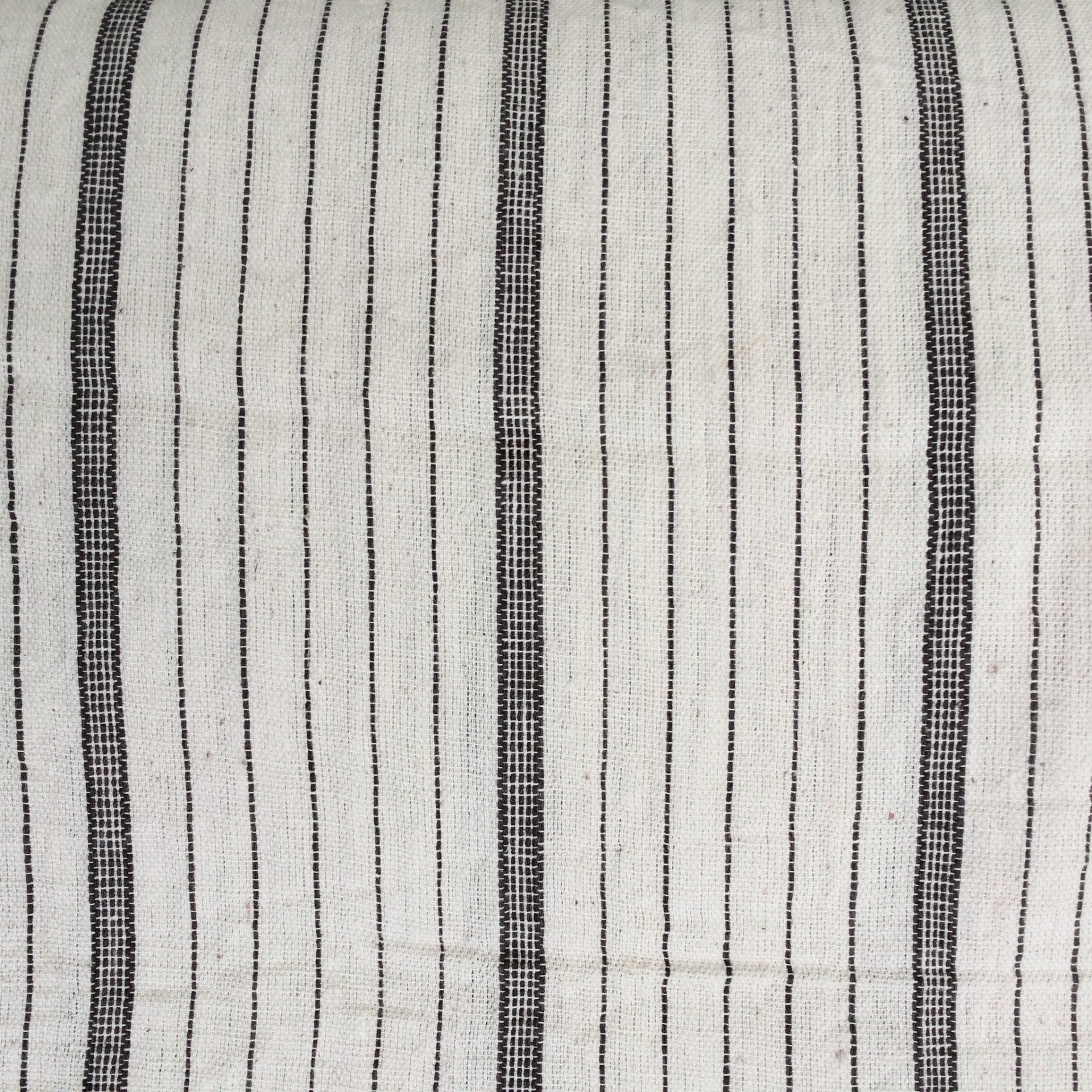 label: Thick and Thin Stripe - Black and White