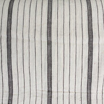 label: Thick and Thin Stripe - Black and White