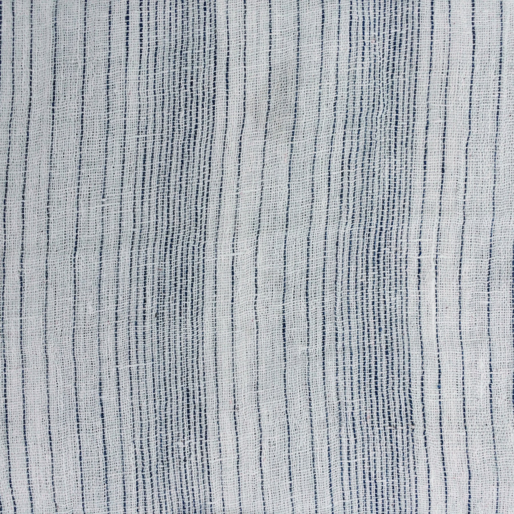 label: Varied Stripe - Indigo and White