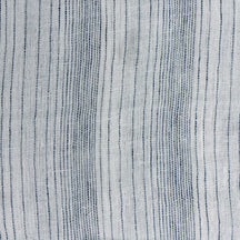 label: Varied Stripe - Indigo and White