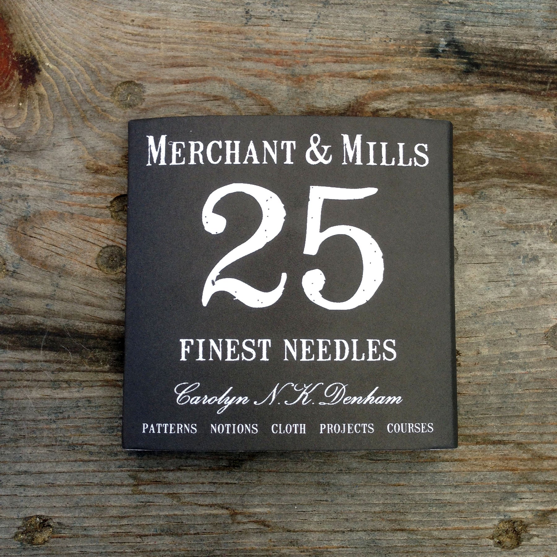 Merchant & Mills Chenille Needles in Wooden Case