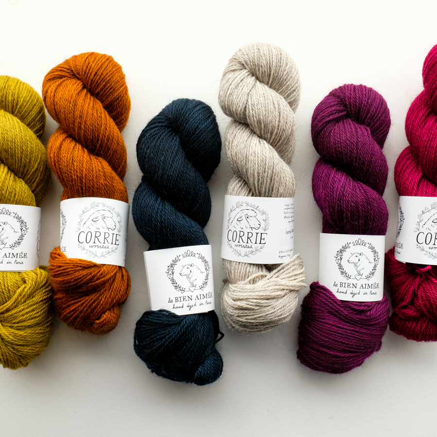 Corrie Worsted / Wensley Worsted / Corrie Confetti / Confetti
