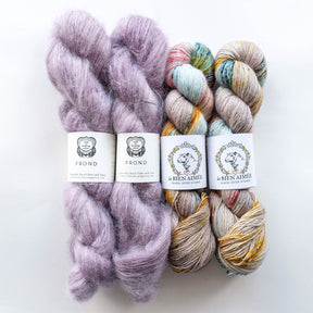 AVFKW x La Bien Aimée x Nadia Crétin-Léchenne - Wind of Change Shawl Bundle