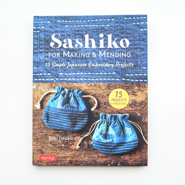 saki/22fabric/ハンドメイド Sashiko for Making and Mending by Saki Iiduka
