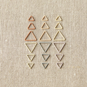 Stitch Markers - Triangle - Earth Tone