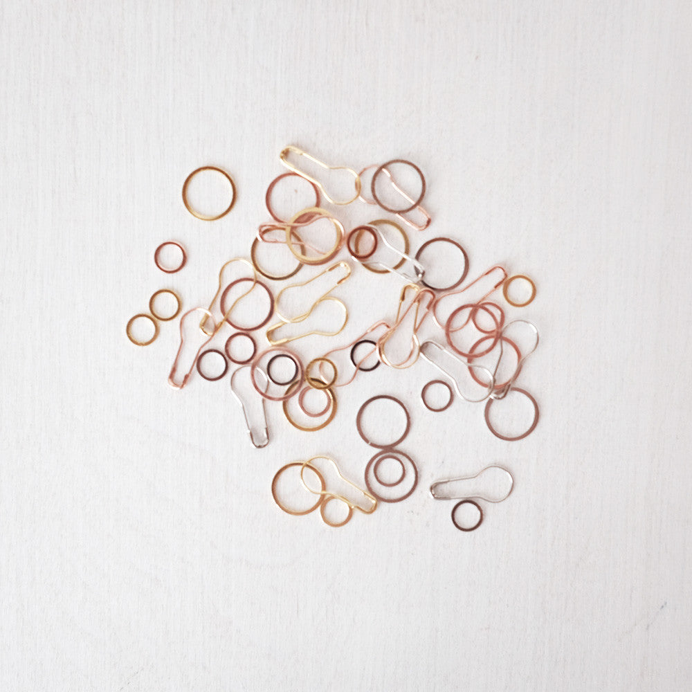 Set of 54 Stitch Markers for Knitting Cocoknits Opening and Round