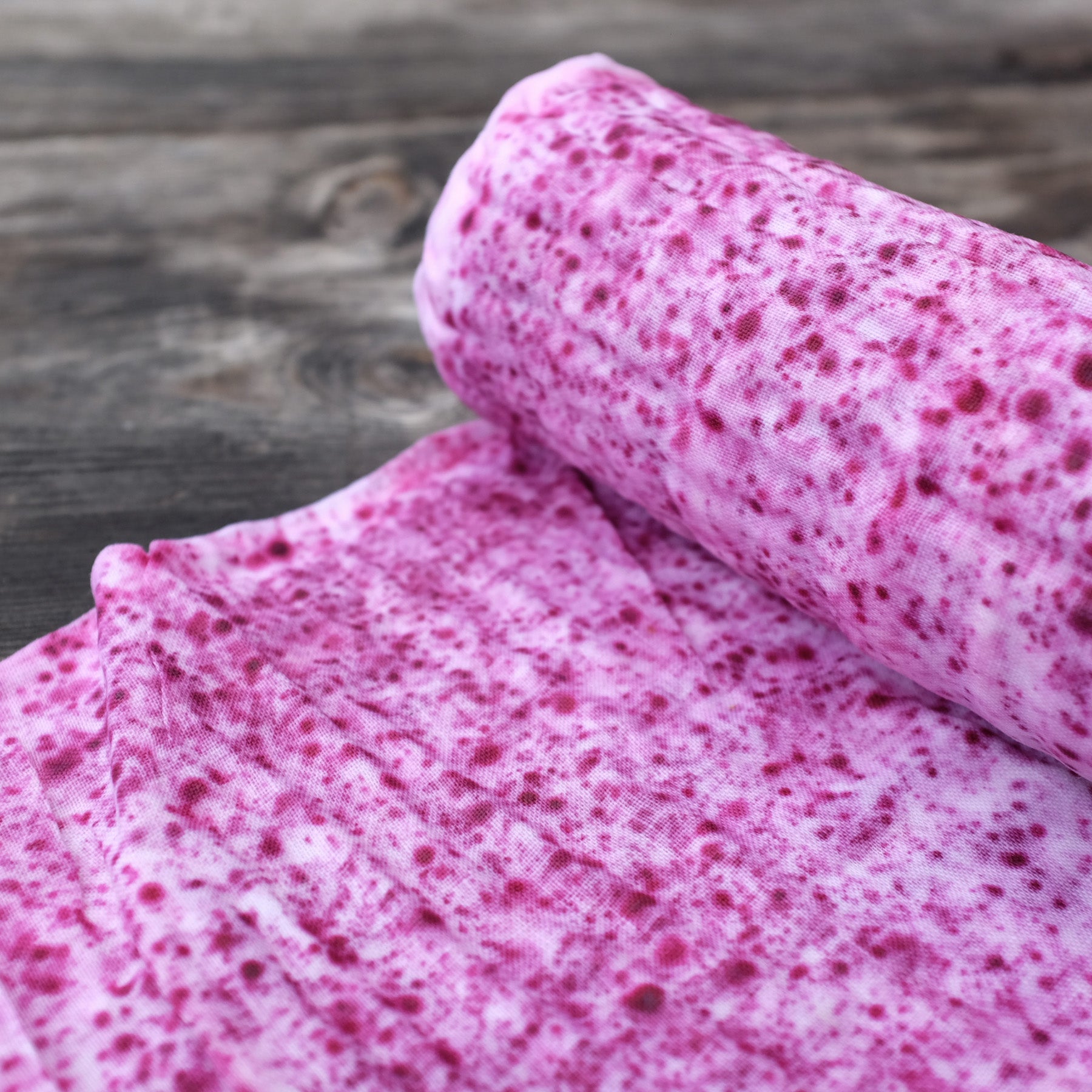 Naturally Dyed Eco-Printed Fabric