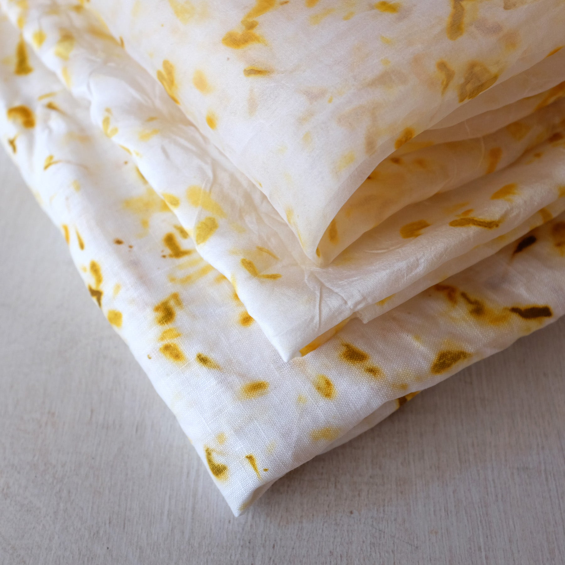 Label: Marigold Dyed Fabric