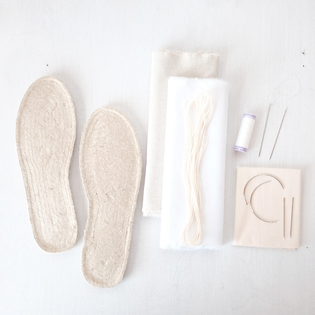 Sew Your Own Espadrilles Kits