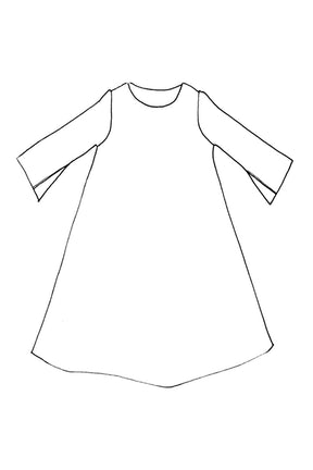The Trapeze Dress Pattern - UK Size 8-18