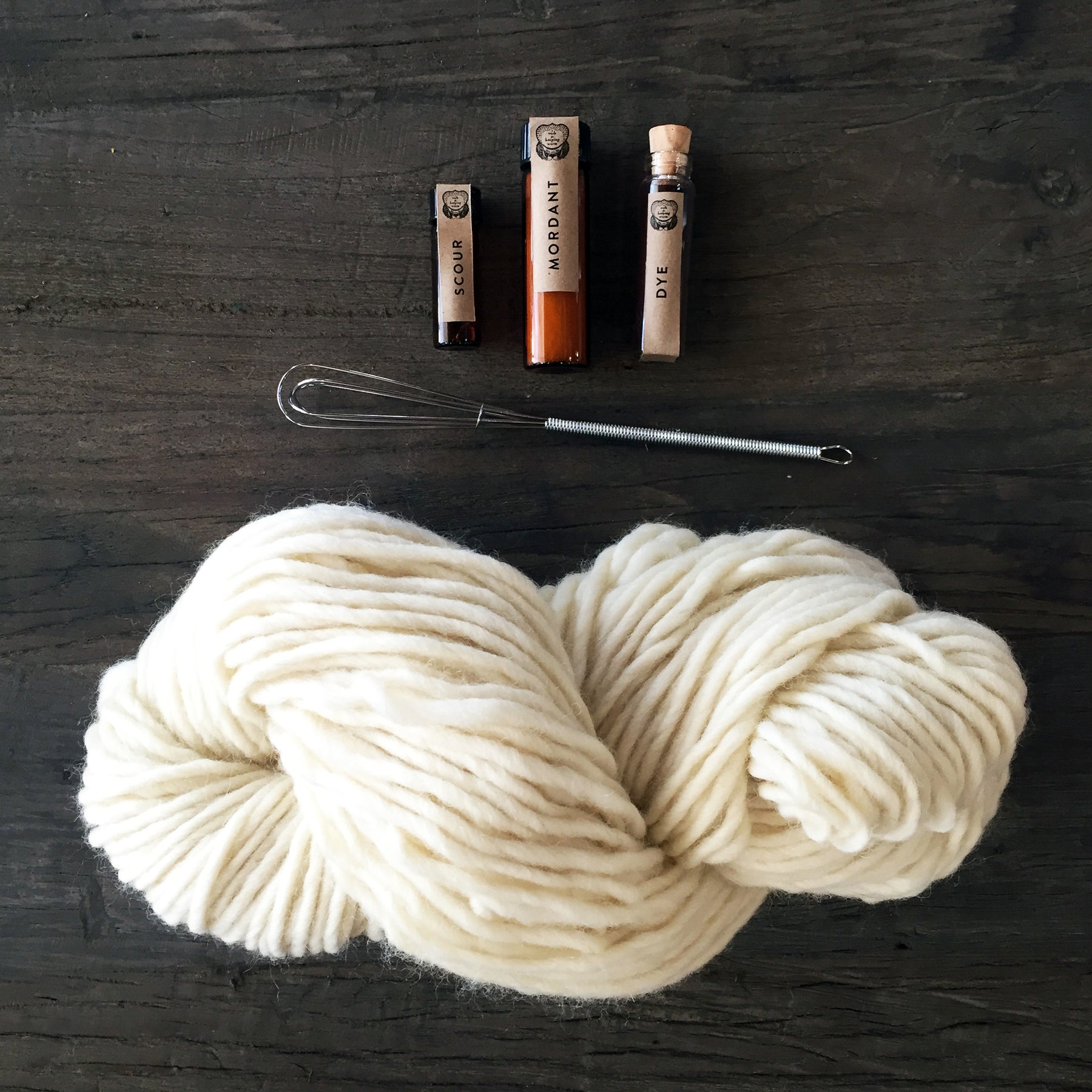 The Modern Natural Dyer - Northwoods Hat Kit