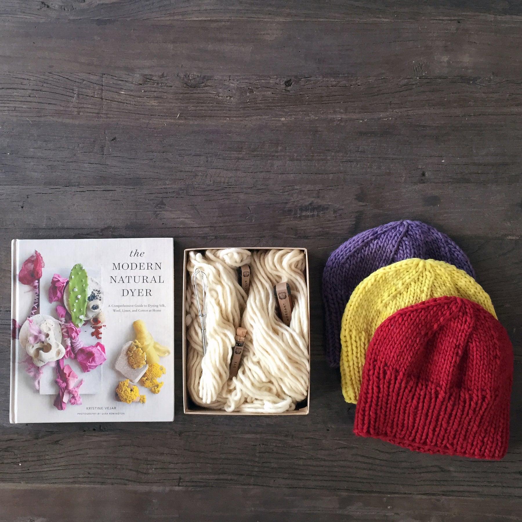 The Modern Natural Dyer - Northwoods Hat Kit