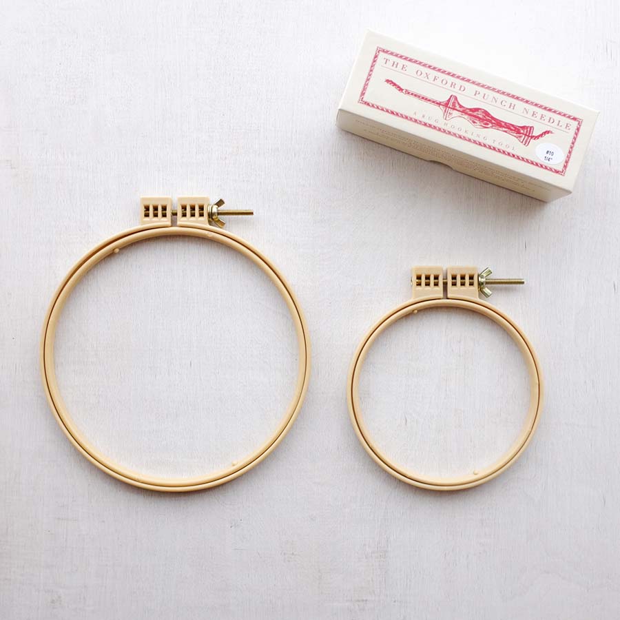 No-Slip Hoop for Punch Needle