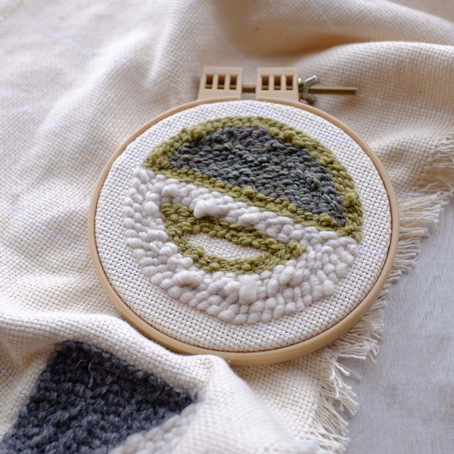 8 inch Round Embroidery no-slip-grip Hoop